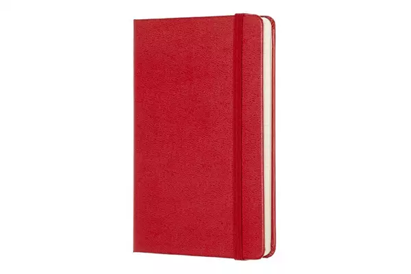 Een Moleskine Ruled Hard Cover Notebook Pocket Red koop je bij Moleskine.nl